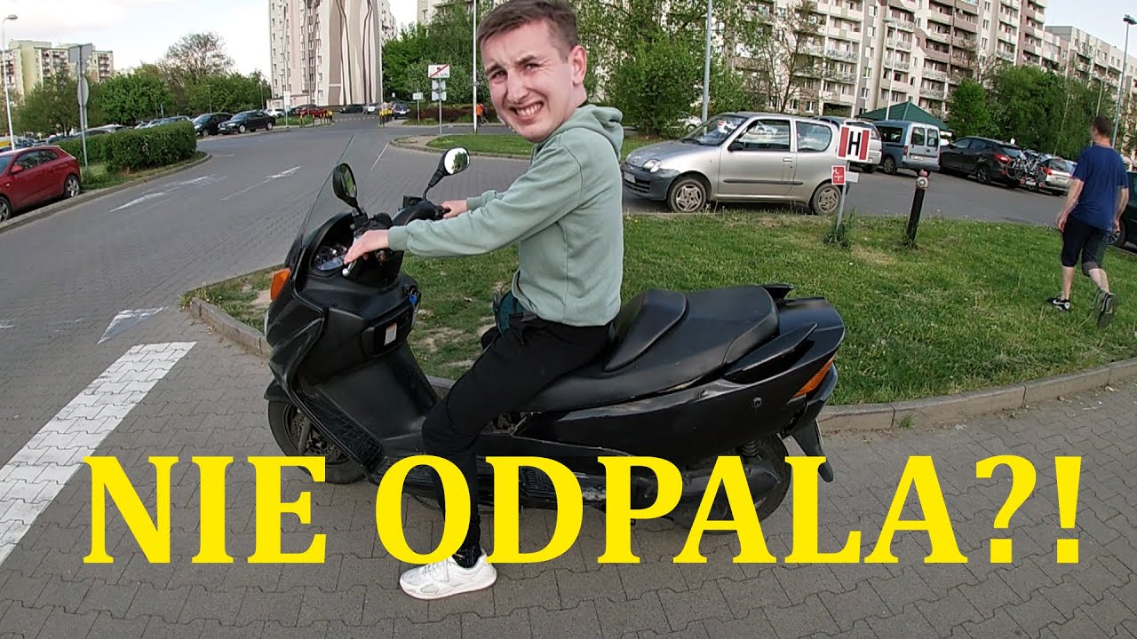 Kupiłem  NAJTAŃSZEGO Suzuki Burgmana w Polsce!