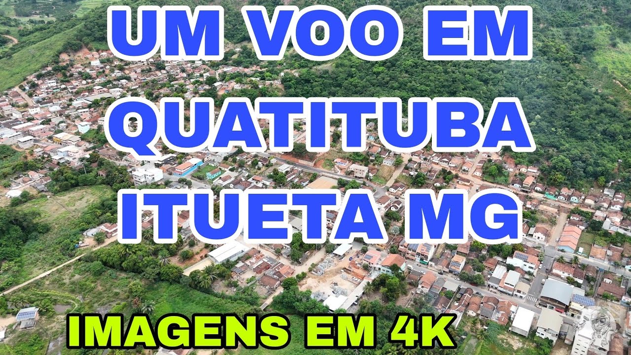 UM VOO EM QUATITUBA MG - DISTRITO DE ITUETA MG - TERRA DO MEL