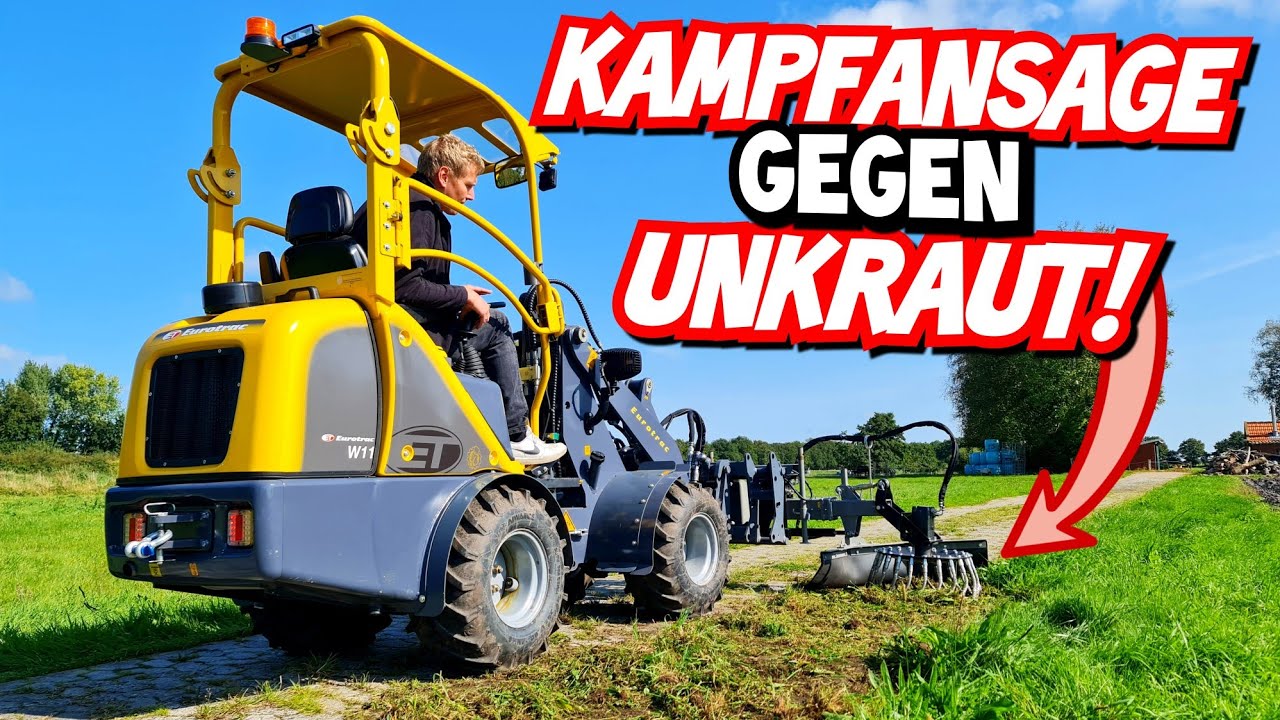 WUNDERWAFFE GEGEN UNKRAUT? | Opa in Bestform... 🙈 | Jansen WKB 70 | Mr. Moto