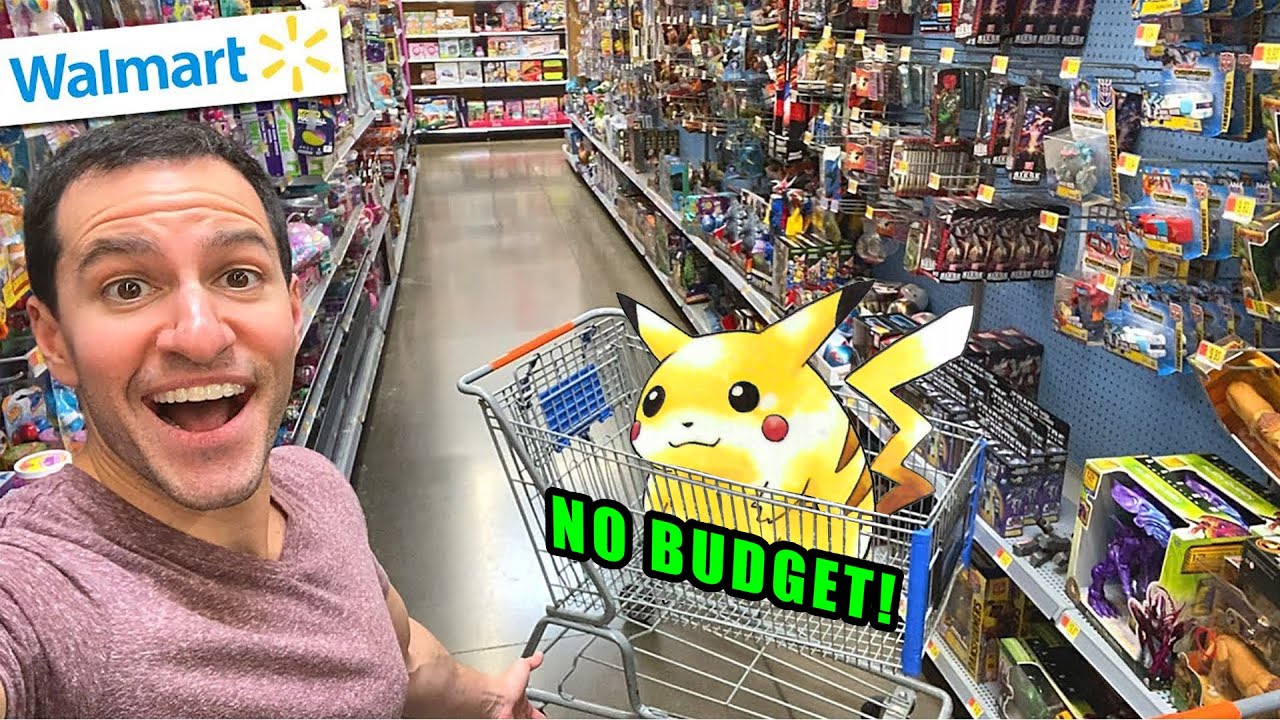 Going On a NO LIMIT NO BUDGET Pokemon Shopping Spree!