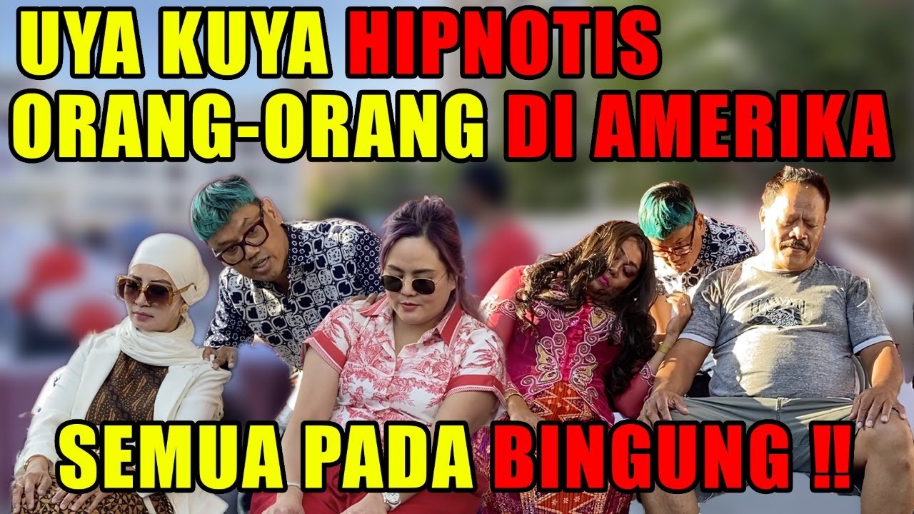 PERTAMA KALINYA UYA KUYA HIPNOTIS ORANG DI AMERIKA , BIKIN GEMPAR ‼️