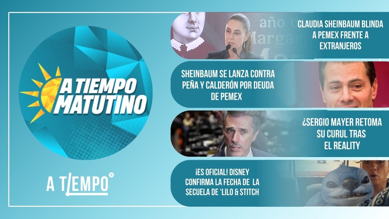 Sheinbaum BLINDA PEMEX y CULPA a Peña y Calderón por la deuda millonaria