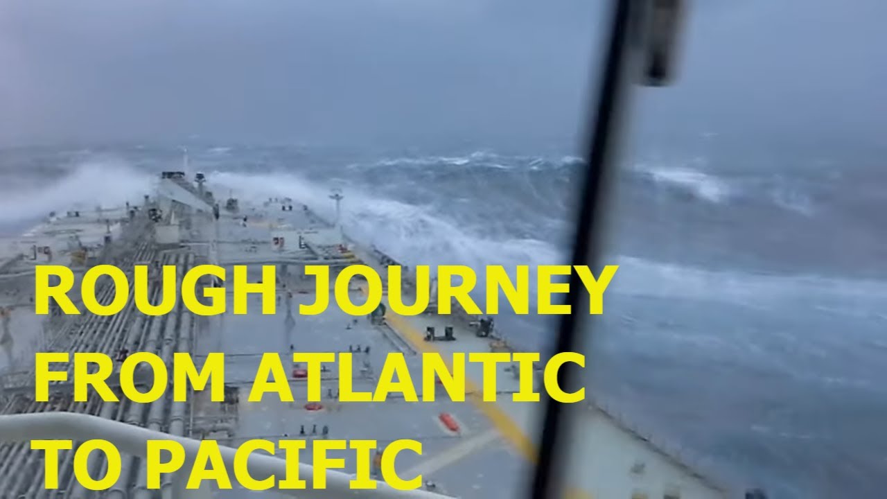 Rough Journey From Atlantic to Pacific via Strait of Magellan Suezmax Tanker