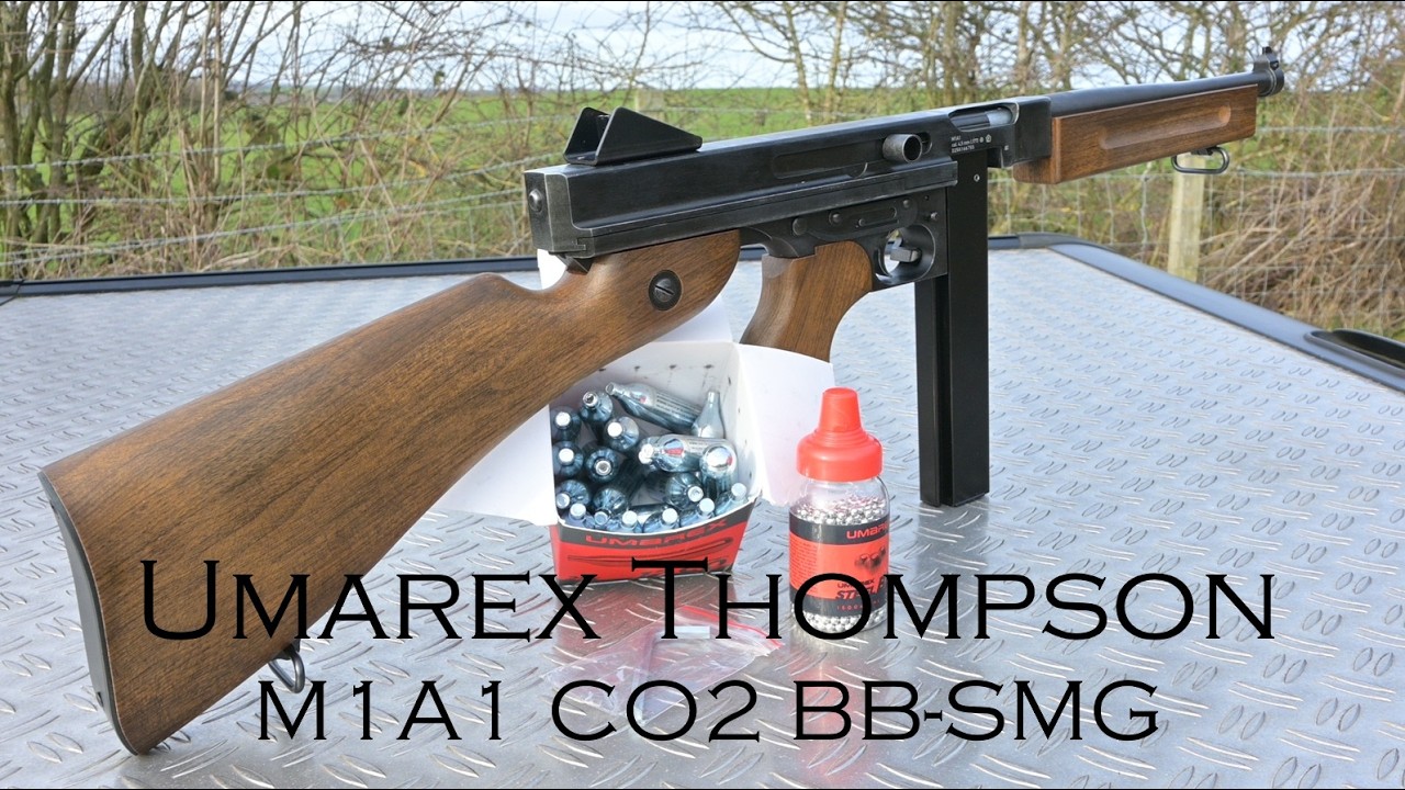 Пистолет-пулемет Thompson M1A1 CO2 от Umarex: полный обзор этой супервеселой скорострельной винто...