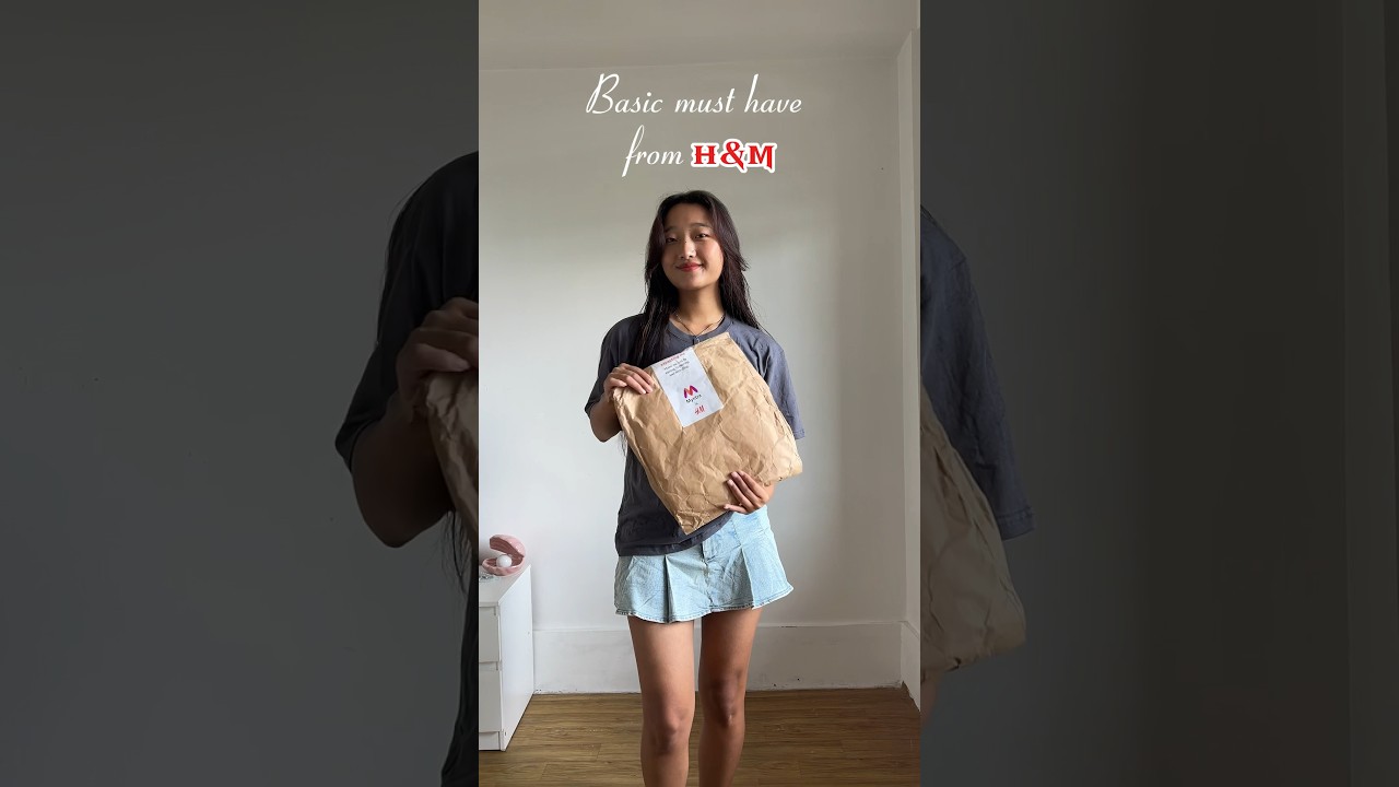 Basic wardrobe essentials from H&M 