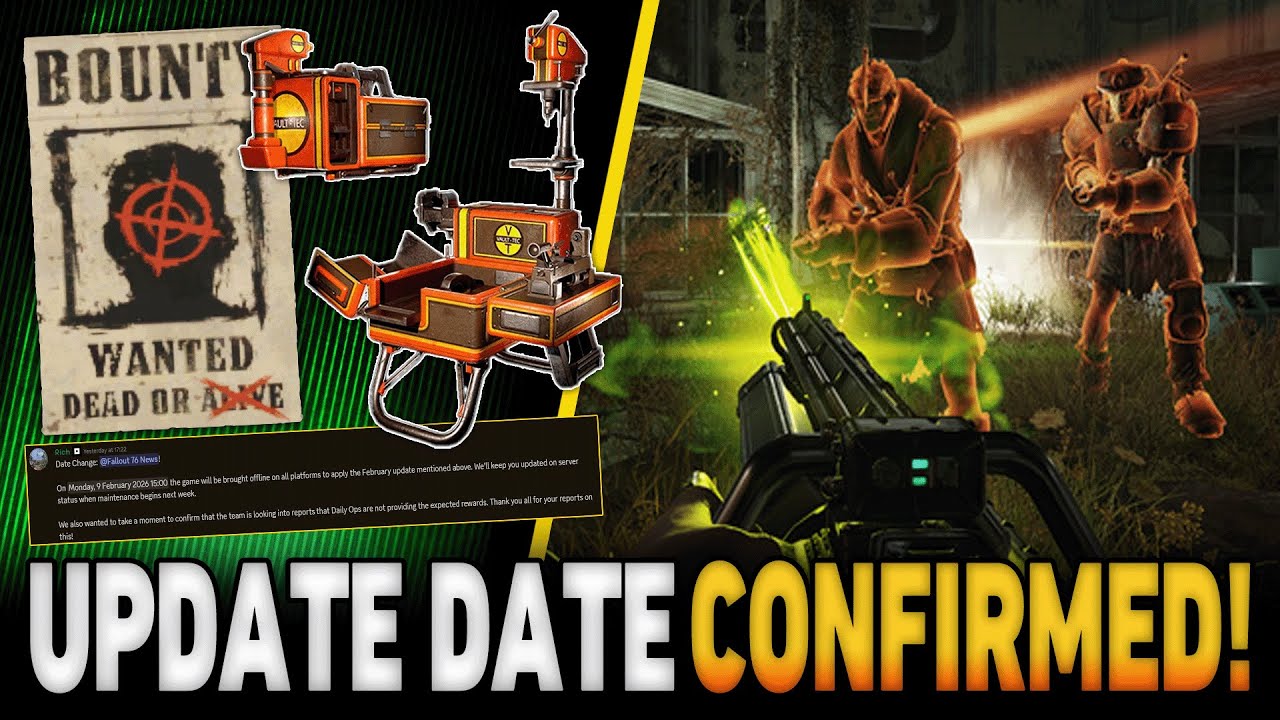 Fallout 76 Update Date Confirmed and it's Sooner Than You Think!