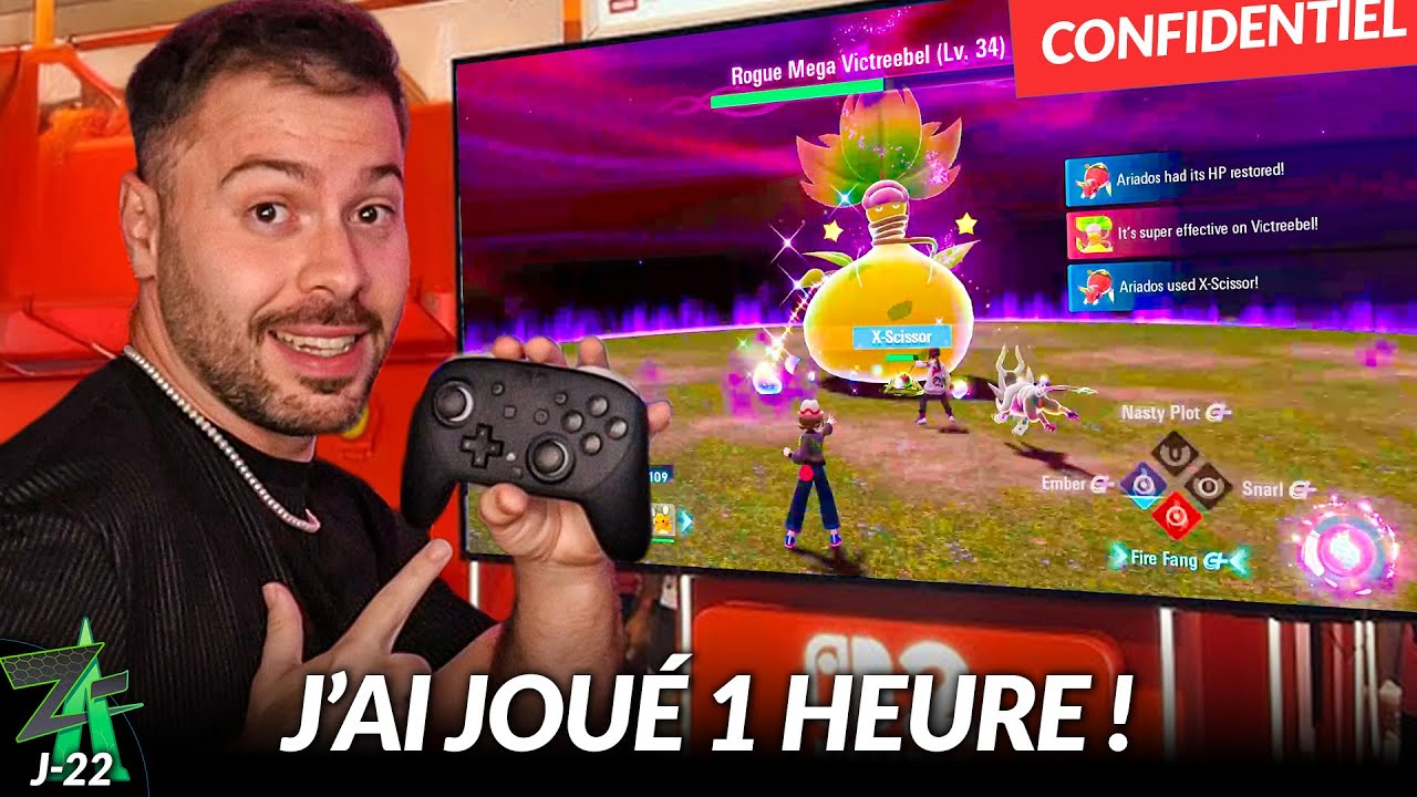 J'ai JOU&Eacute; 1 HEURE &agrave; la NOUVELLE DEMO de POK&Eacute;MON Z-A ! [J-22 &middot; Z-A]