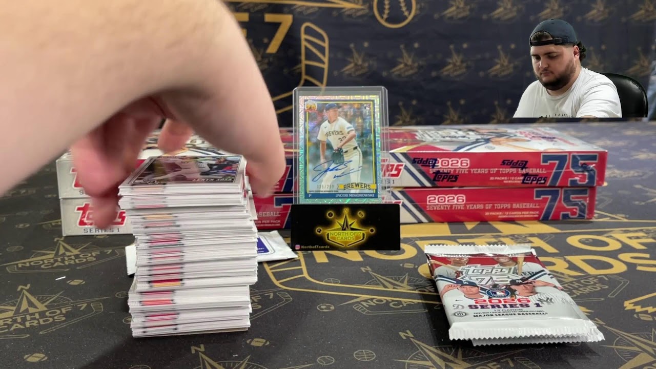 2026 Topps Series 1 Baseball Hobby 1X Case Player BREAK #7- Feb 13th