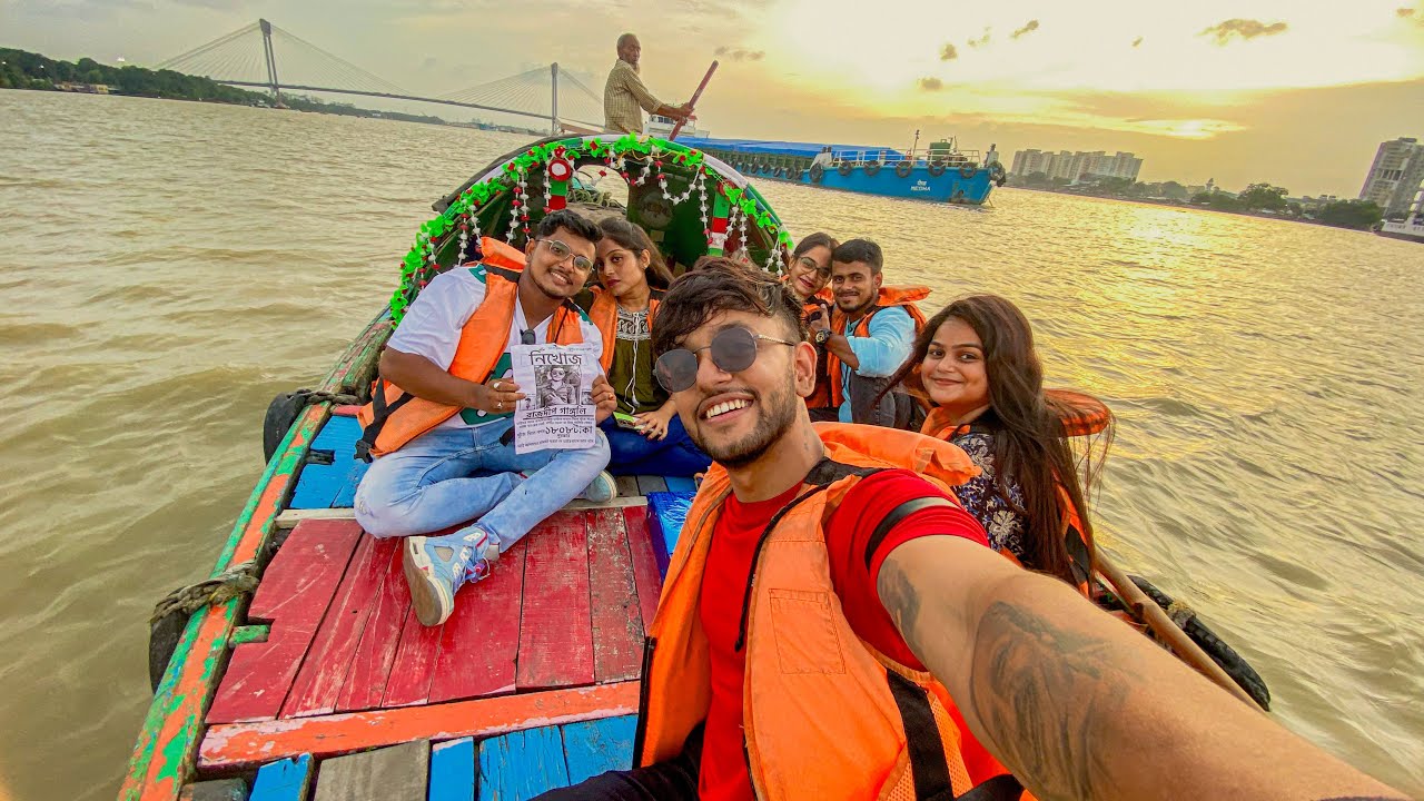 Princep Ghat -এ গঙ্গার মাঝখানে BIRTHDAY CELEBRATION | Kolkata Tourist Place ❤️