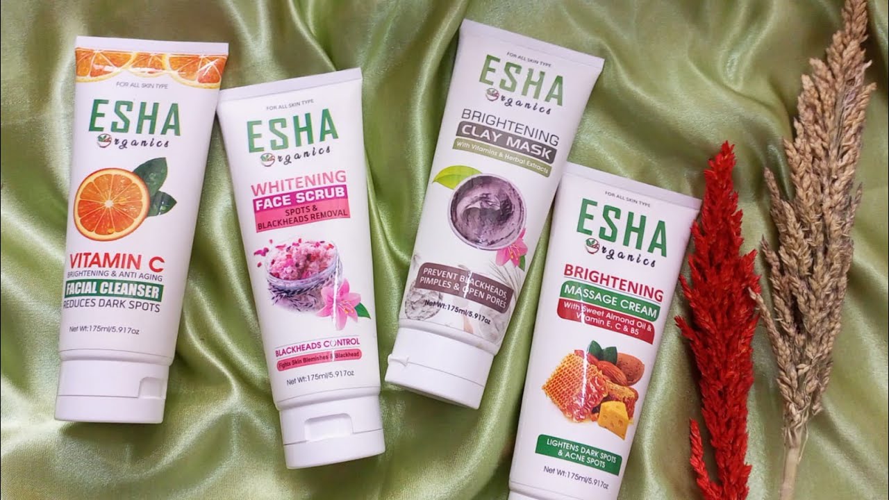 HONEST REVIEW: Esha organics facial range