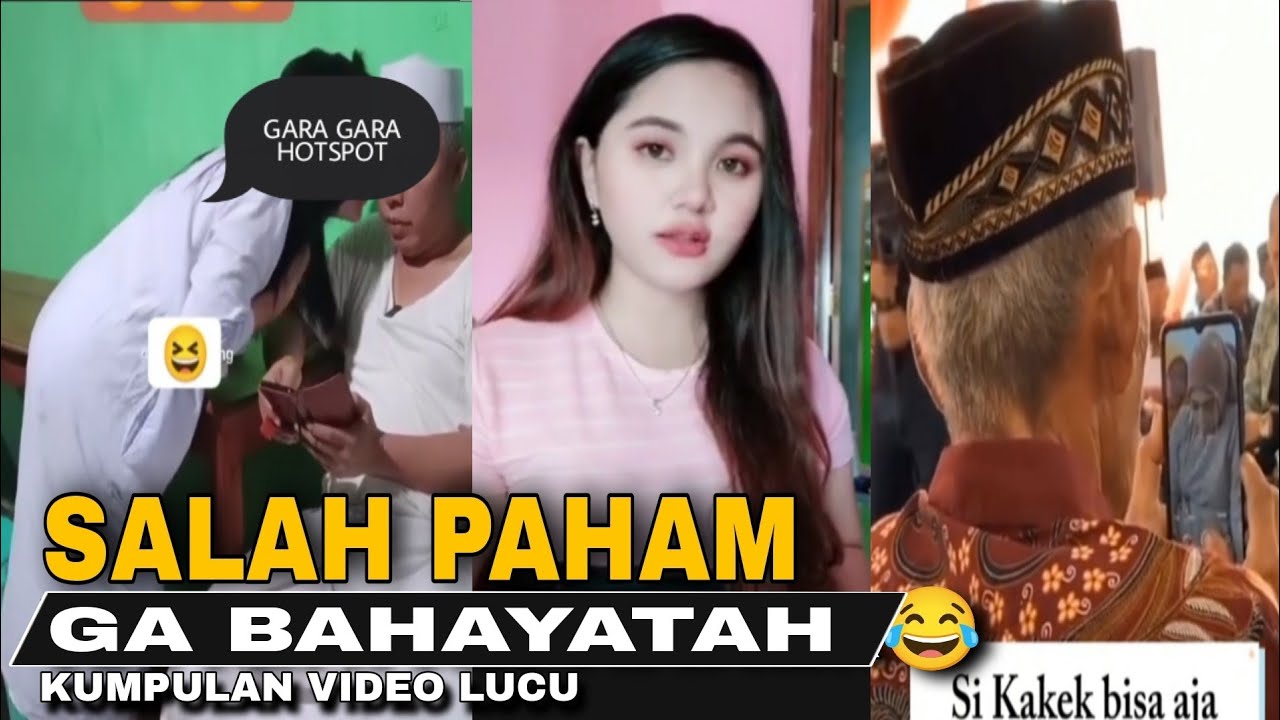 SALAH FAHAM GARA GARA HOTSPOT GA BAHAYATAH‼️ ISTIGHFAR KAKEK‼️ KUMPULAN VIDEO LUCU VIRAL 2024
