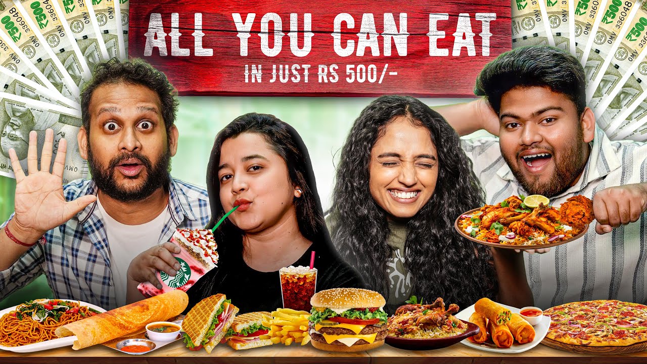 All You Can Eat in 500 Challenge 😁 | Mad for Fun