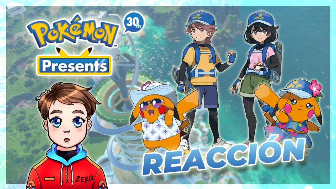 ✨Nuevos Iniciales✨Pokémon Viento🍃 y Ola🌊- 🔥Reacción a Pokémon Present 30th español🔥#pokemon #pokémon