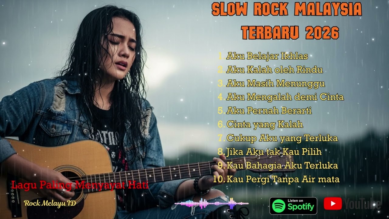 Lagu Slow Rock Malaysia Terbaru 2026 - Lagu Paling Menyayat Hati