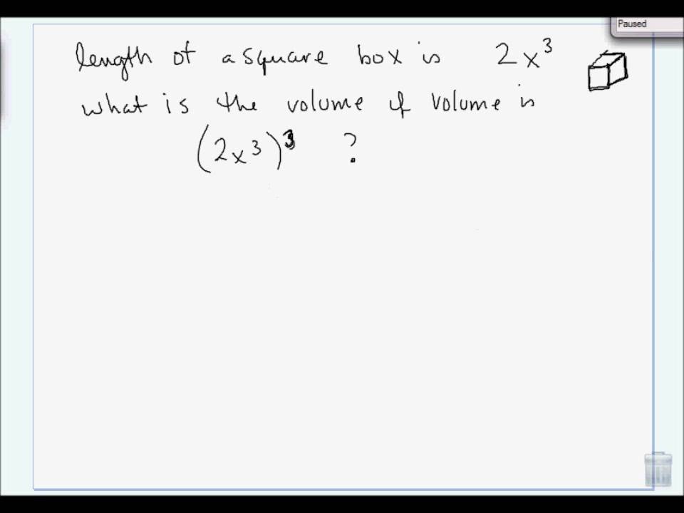 Algebra 1 - Final exam review.wmv