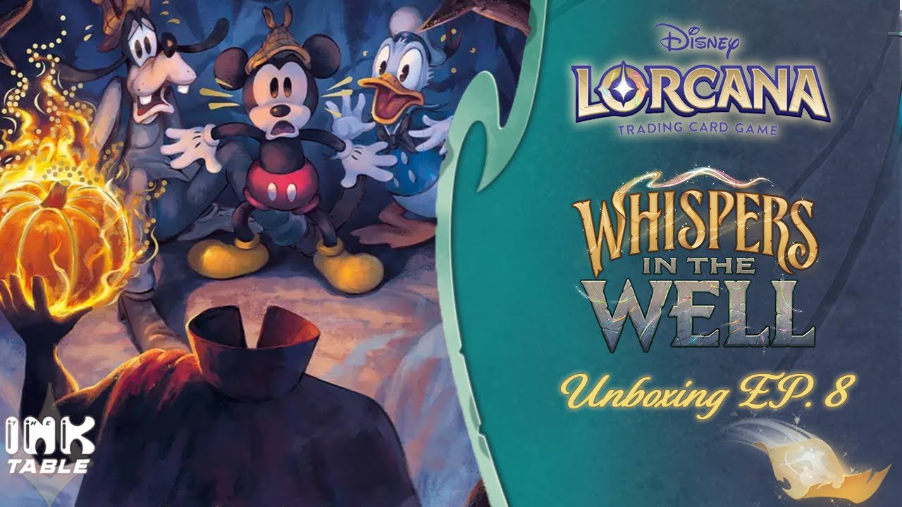 Disney Lorcana Whispers in the Well Unboxing - Box 8 of 8
