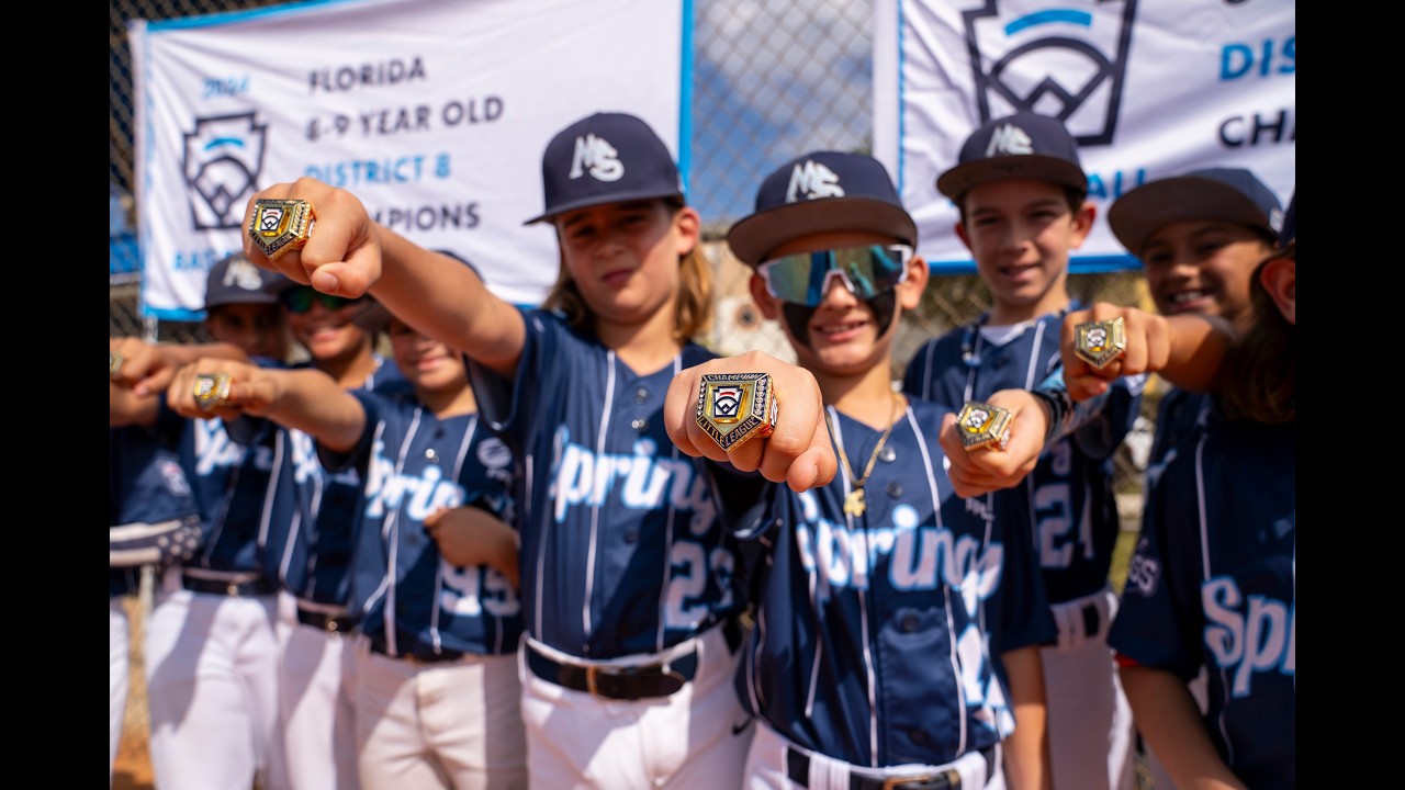 Miami Springs Little League Opening Day Ceremony 2025