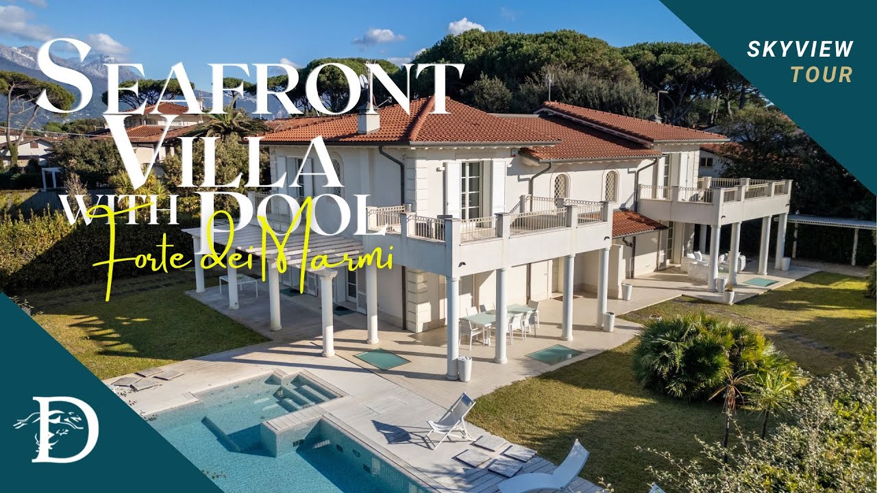 Stunning Seafront Villa for sale in Forte dei Marmi - Dreamer
