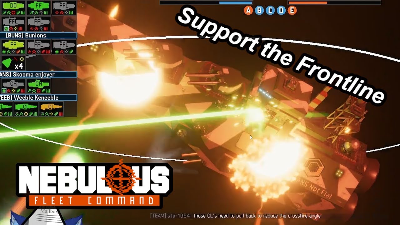 Support the Frontline | NEBULOUS: Fleet Command