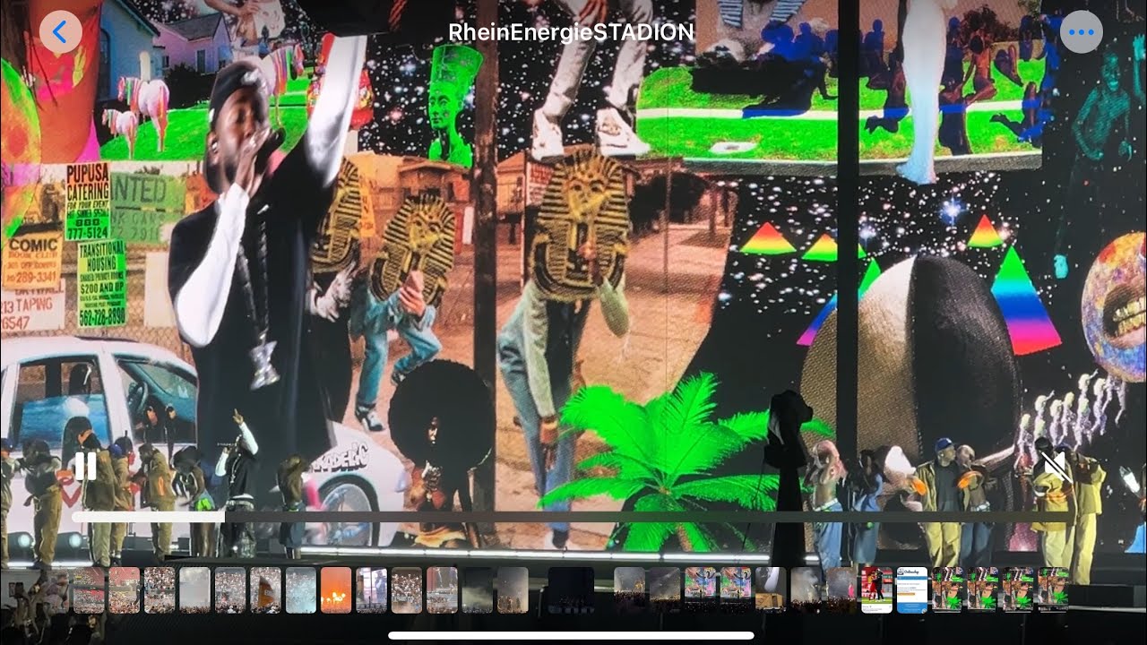Kendrick Lamar - Not Like Us - live in Cologne, Germany 2025 - Grand National Tour with SZA