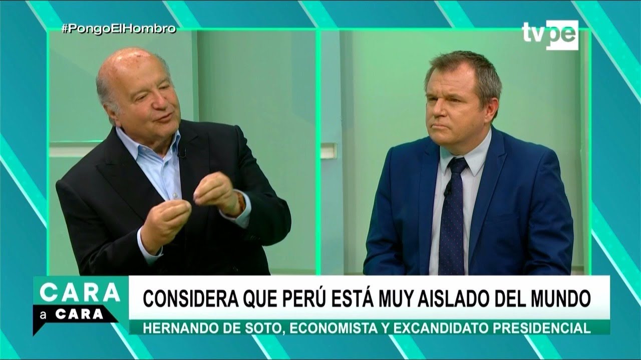 Cara a Cara | Hernando de Soto, economista y excandidato presidencial