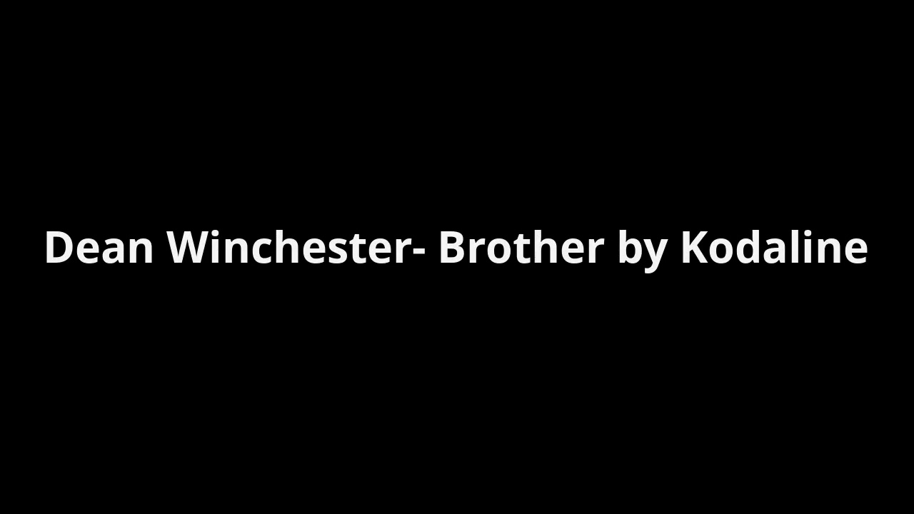 Supernatural Character Theme Songs
