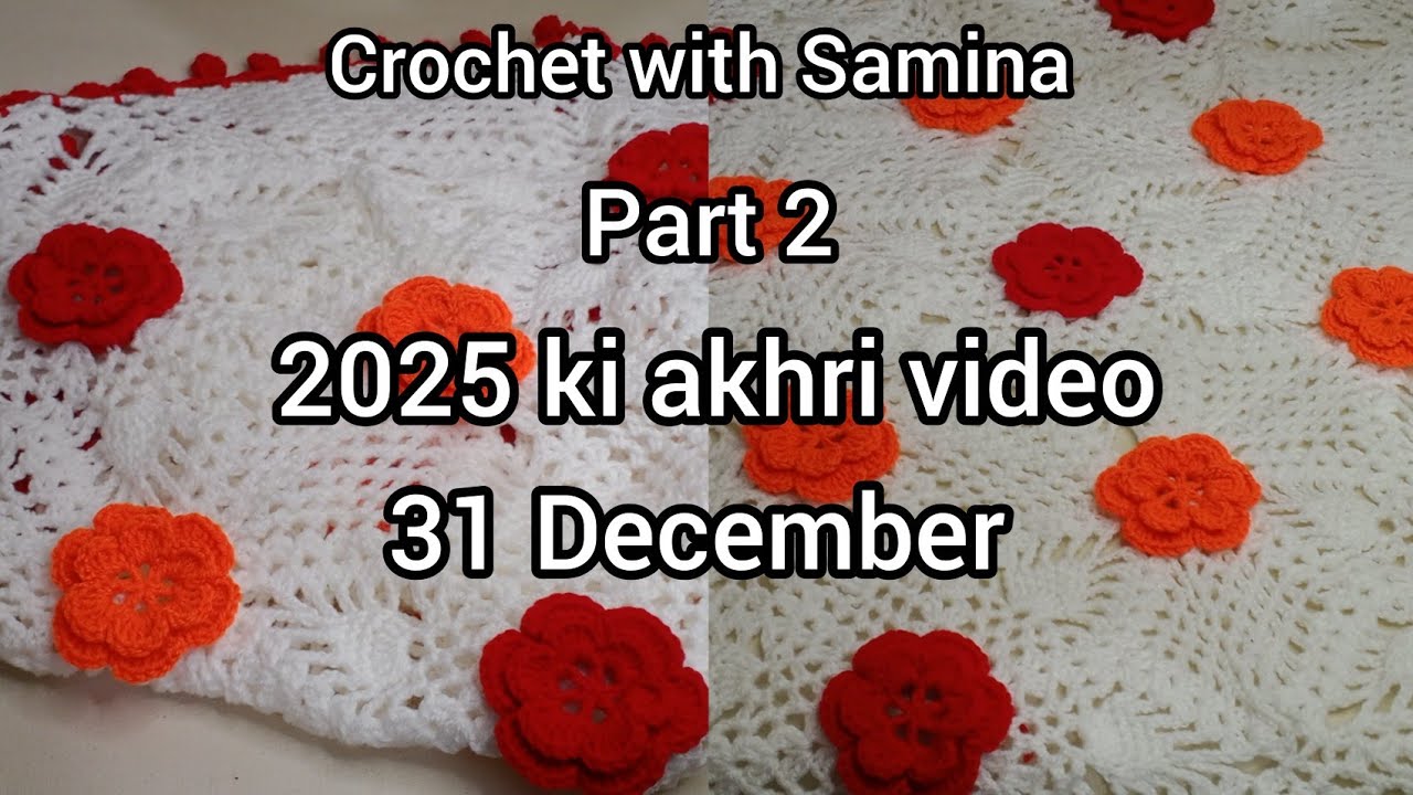 Crochet Flowers 🌹 thatposh tutorial | crochet big thatposh design @CrochetWithSamina9481 