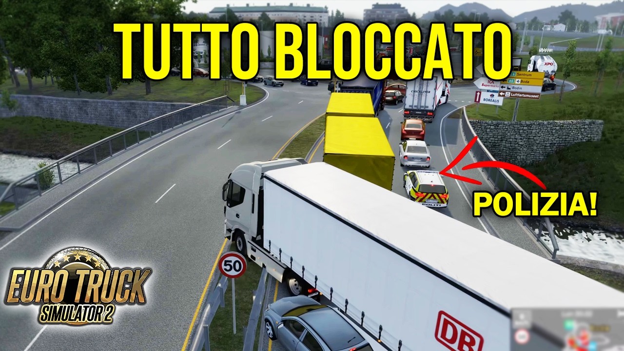 Manovra contromano a 3 minuti dalla consegna! | Euro Truck Simulator 2 Gameplay ITA | #22
