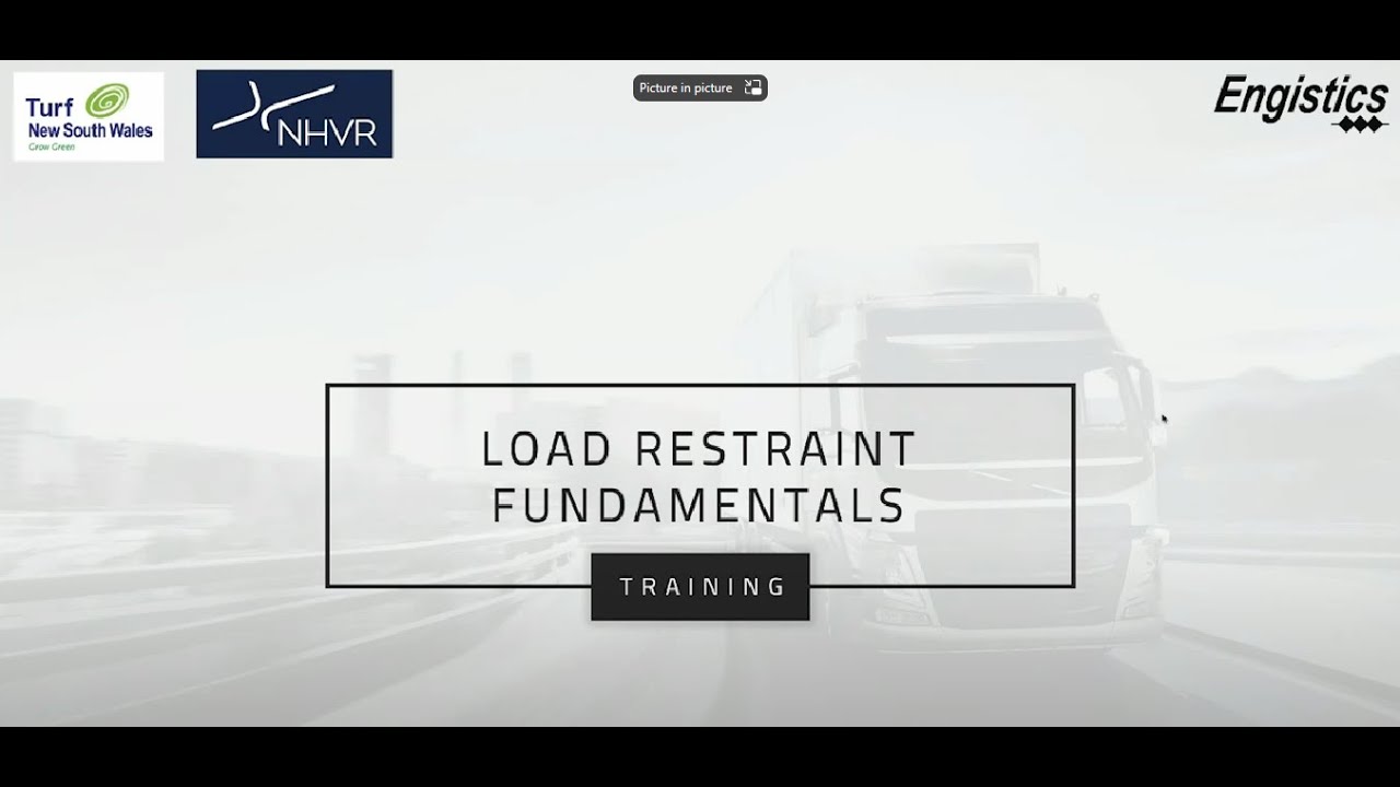 Load Restraint Fundamentals Training Session - Part 2