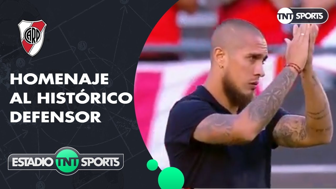 La ovación del Monumental a MAIDANA en su despedida