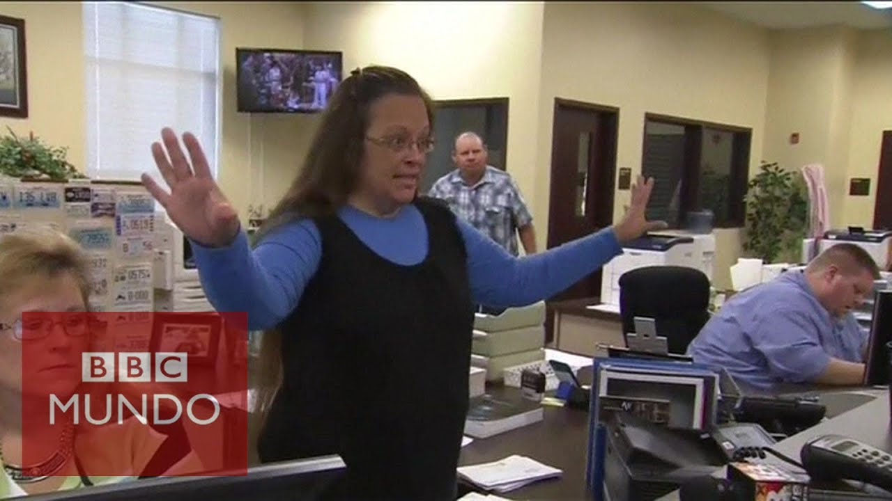Kim Davis se negó a dar licencias de matrimonio gay 