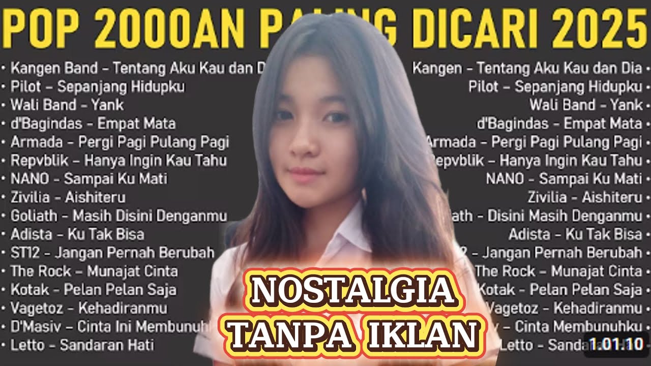 LAGU POP 2000-AN INDONESIA TANPA IKLAN TERPOPULER TERHITS TERBAIK !!! #2000an #pop2000an #lagu2000an