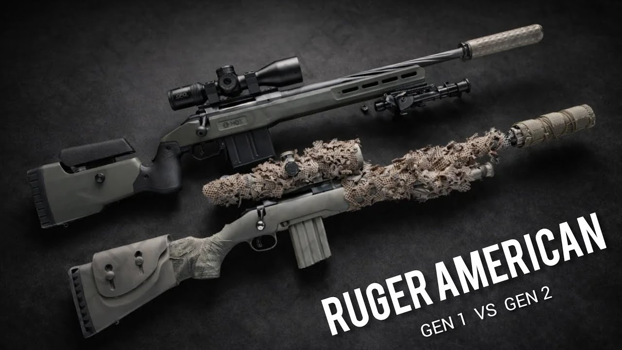 Ruger American 556 Gen 1 and 2