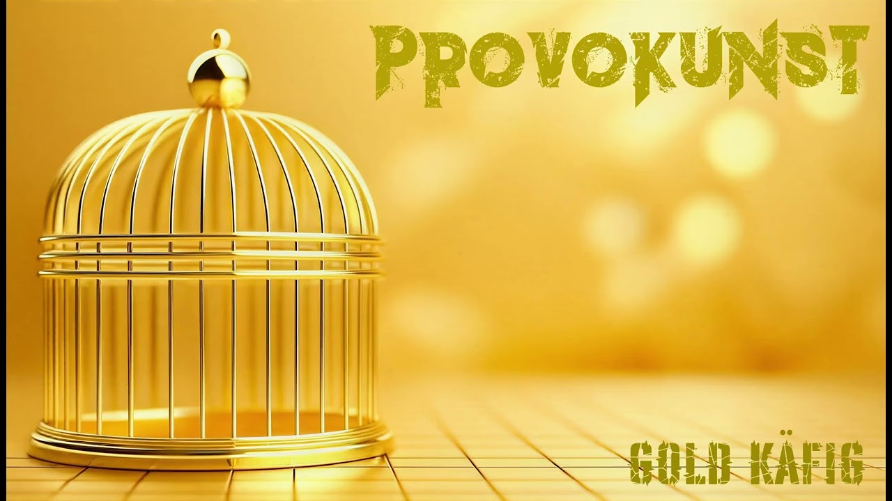 PROVOKUNST - Gold Käfig