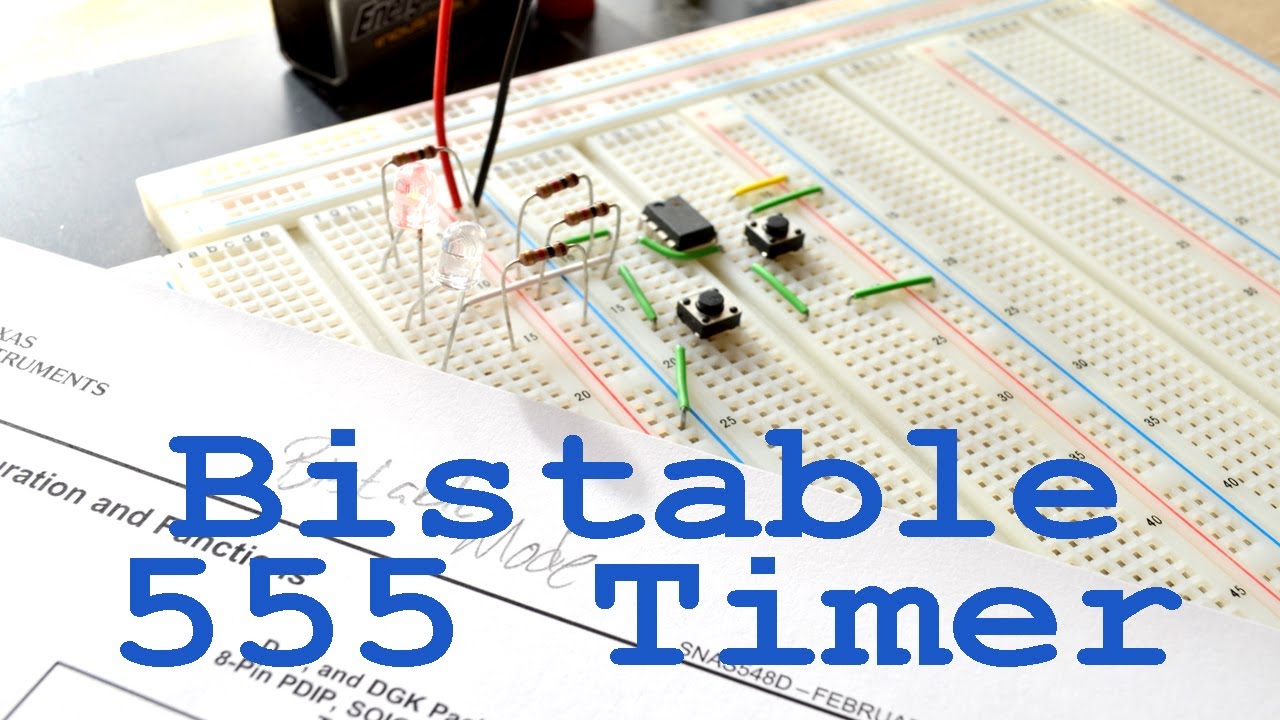 555 Timer in Bistable Mode