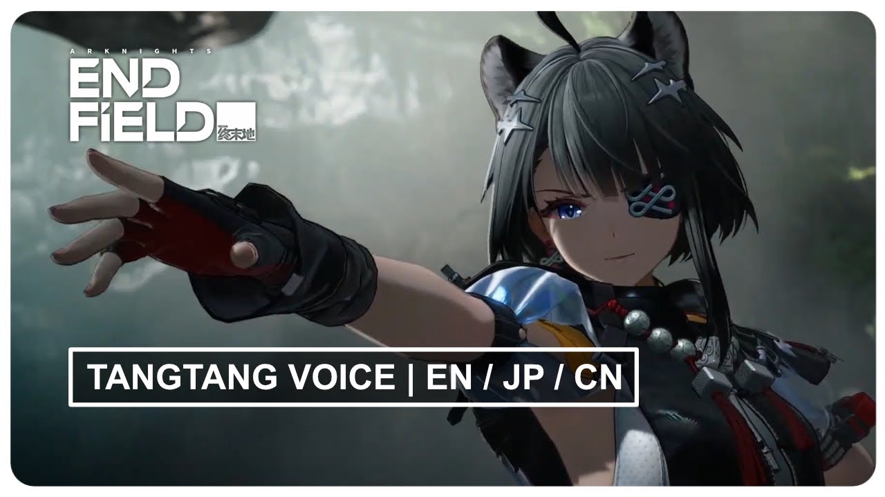 Tangtang Voice Comparison [EN/JP/CN] | Arknights Endfield 1.0 (Cutscene)