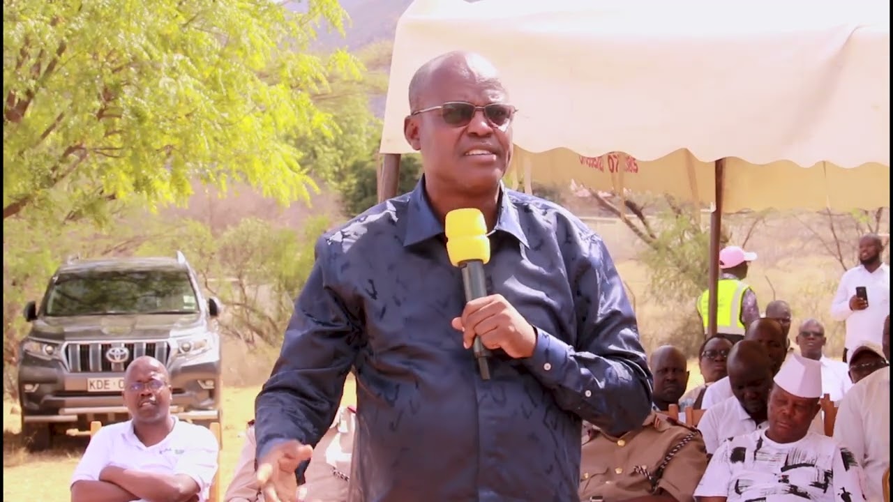 Embrace peace to benefit from development, Governor Lomorukai tells Turkana and Pokot