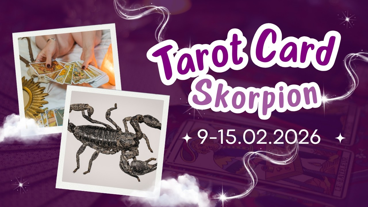 Tarot ♏️ Skorpion ♏️ Woche 9-15.02.2026 
