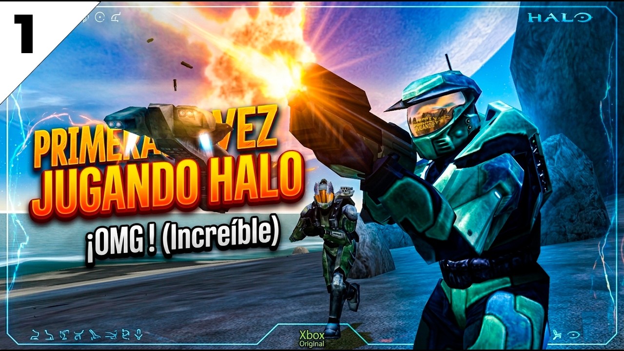 PRIMERA VEZ JUGANDO HALO ANIVERSARY CON LOS GRAFICOS ORIGINALES