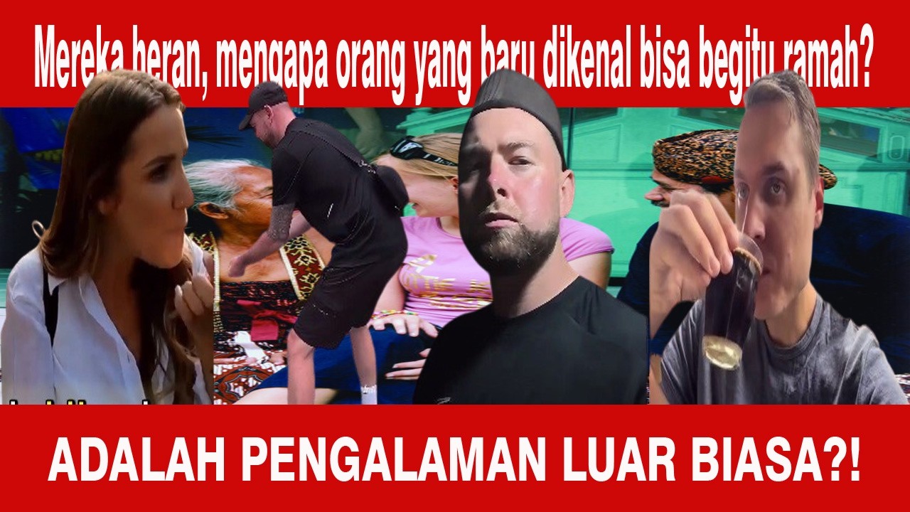 Keramahan tiada tanding masyarakat Indonesia?