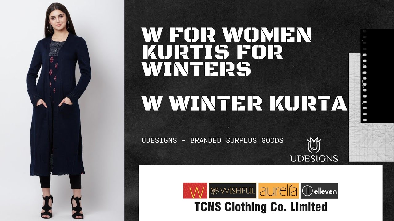 🔥W FOR WOMEN KURTIS FOR WINTERS |💢| W WINTER KURTA || W WOOLEN KURTI || W KURTA WITH PRICE || W SALE