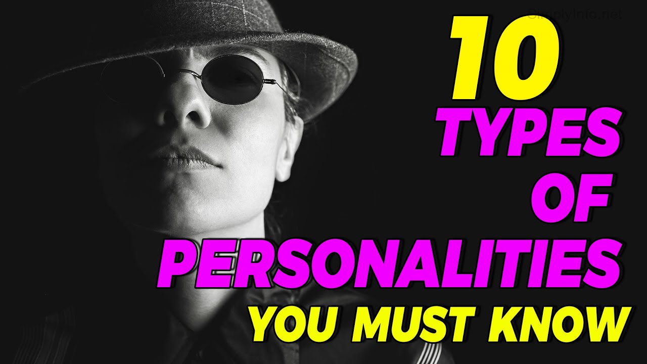 10 Common Types of Personalities | Learn Personalities Vocabulary | English Learning | Simplyinfo
