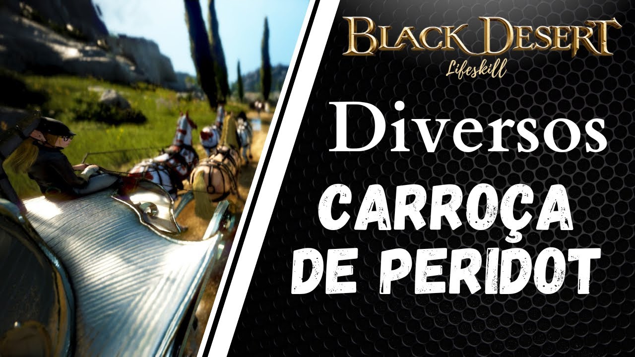 [BDO Diversos] Carroça de Peridot (Peridot wagon)