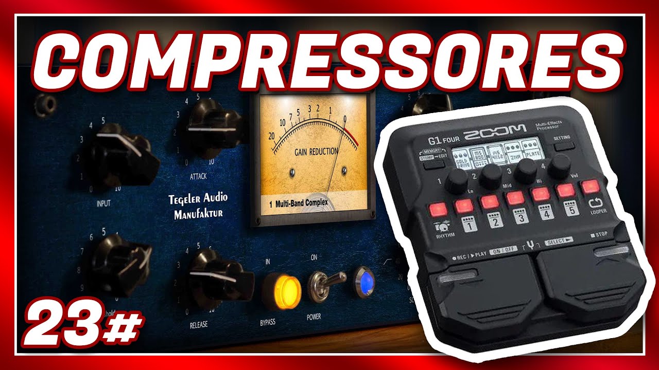 Zoom G1 Four - 23# COMPRESSOR (TODOS OS COMPS)