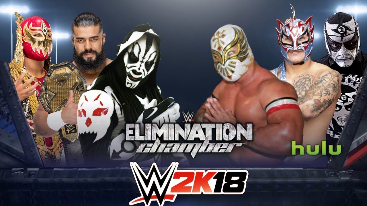 WWE2K18 Elimination Chamber Mexico