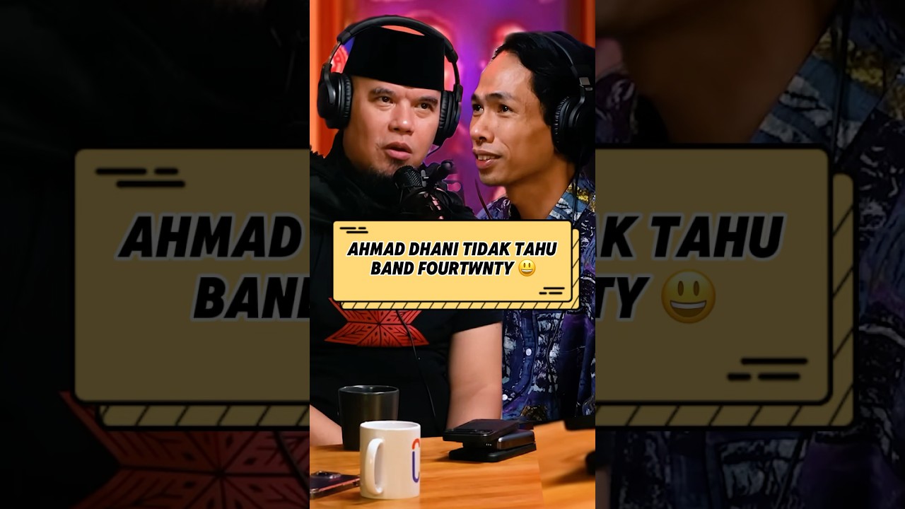 Ahmad Dhani tidak tahu band  Fourtwnty‼️🤣 #ahmaddhani #fourtwnty #arilesmana #shorts