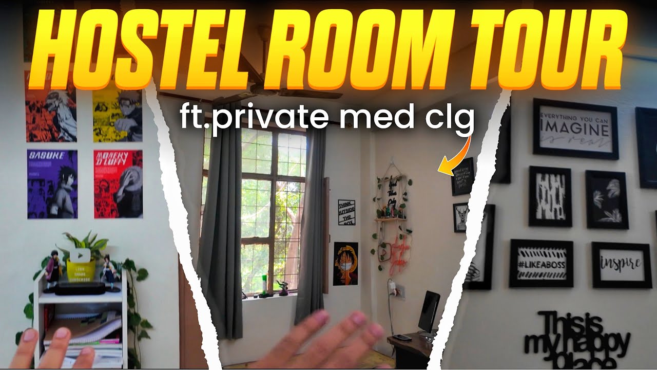 PVT Medical college ka hostel room tour worth 2 lakh 💰| Muzaffarnagar medical college