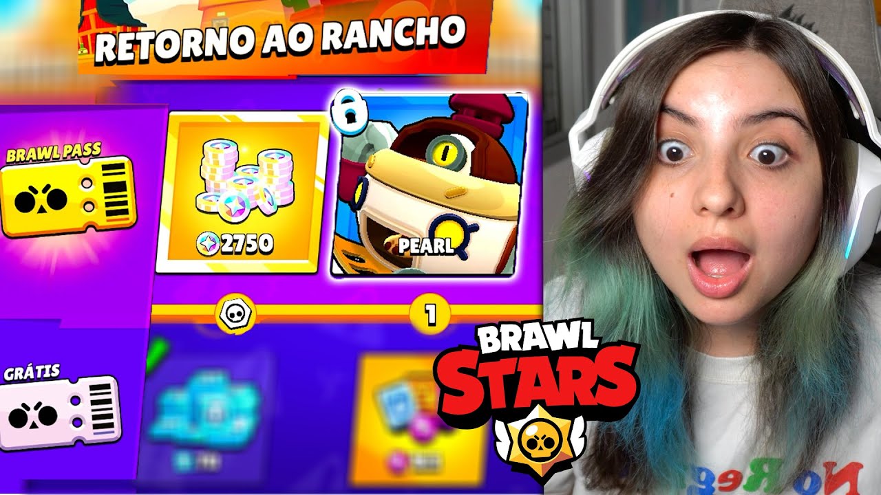Voltei pro Brawl Stars e Comprei o Novo Passe 🥺