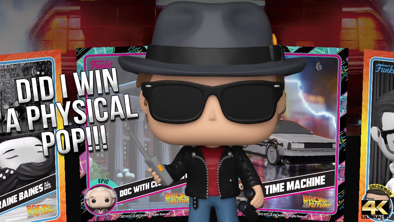 I WON A Physical Pop Funko From The Back To The Future Nft Drop