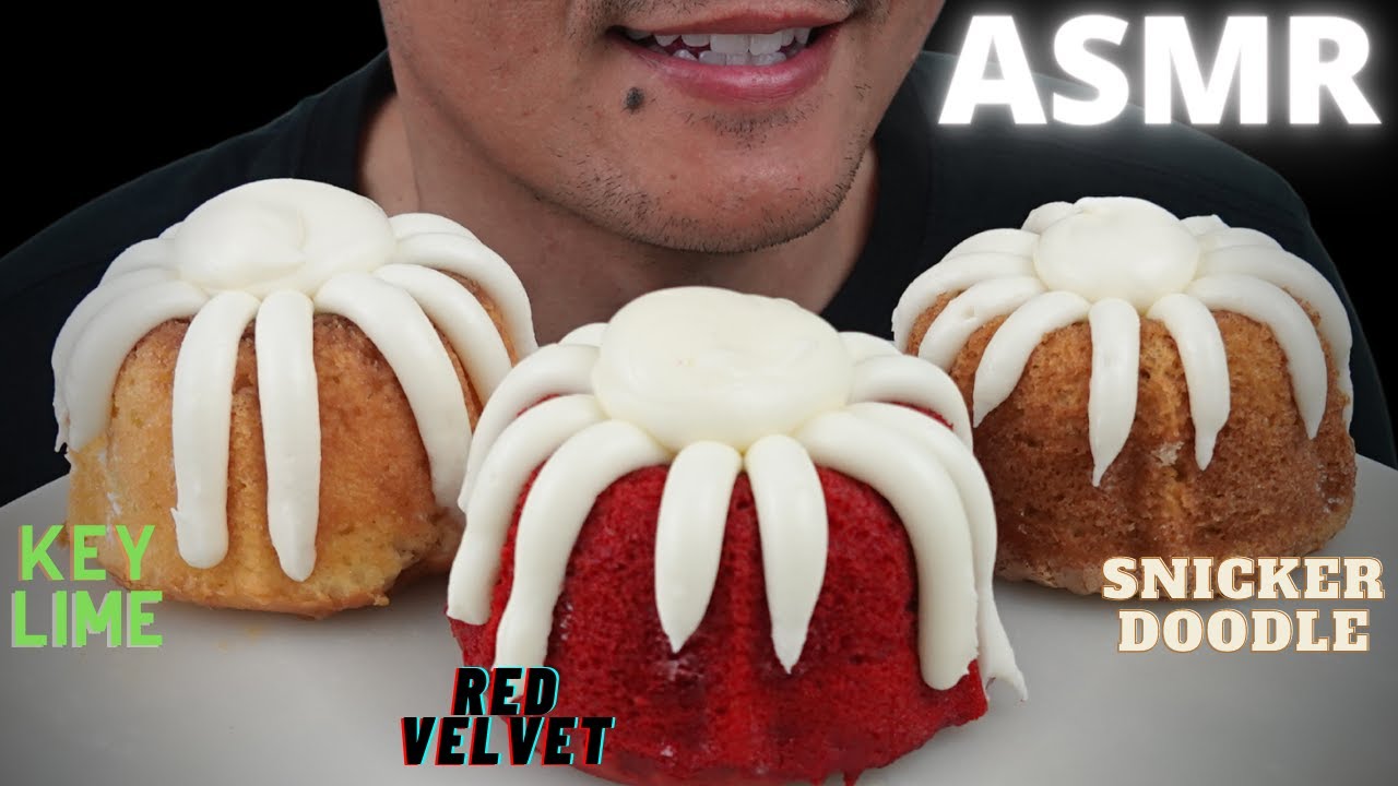 ASMR | Mini Bundt Cakes ~ Snickerdoodle + Key Lime + Red Velvet | The Hangry Mole